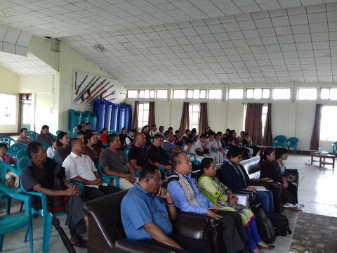 CBR awareness meeting at Kohima village council hall 2017
