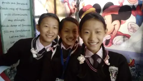 Beautiful smiling students from CBS (Class 5, 2017)