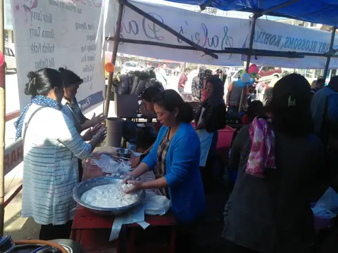 CBS staffs & Parents helping out during Sales Day - Behind the scenes for 'RAISE Your Hands for Inclusion' Campaign(OCT 29TH - OCT 30TH, 2018) - ZONAL MEET ON INCLUSIVE CHILDREN PARLIAMENT