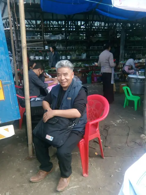 Sir D. Adani (President, Cherry Blossoms Society) in pic