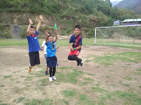 Random moments of students during Sports Week 2019