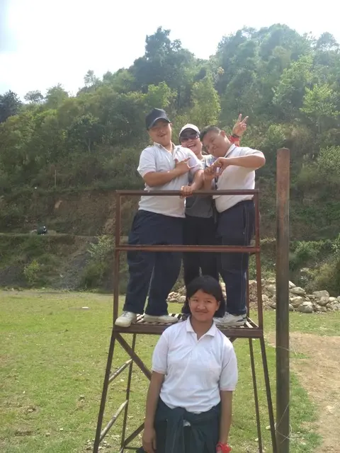 Random moments of students during Sports Week 2019