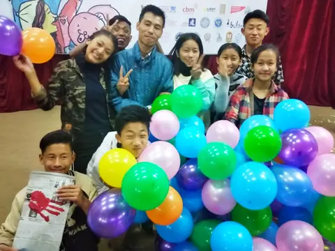 CBS staff & students - Behind the scenes during 'RAISE Your Hands for Inclusion' Campaign(OCT 29TH - OCT 30TH, 2018) - ZONAL MEET ON INCLUSIVE CHILDREN PARLIAMENT