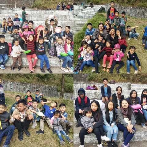 2. Students & staff enjoying together at Kisama ground during school picnic on Nov 1st 2018.