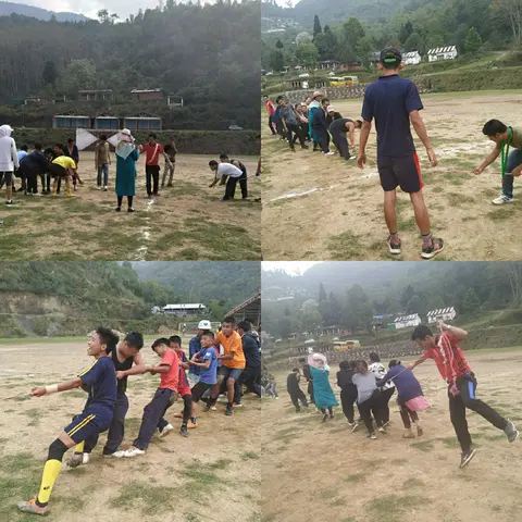 collage on Sports Week 2019