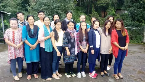 Teachers of Cherry Blossoms School, Kohima participating in RAISE topic presentation, 2017